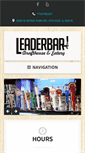 Mobile Screenshot of leaderbar.com